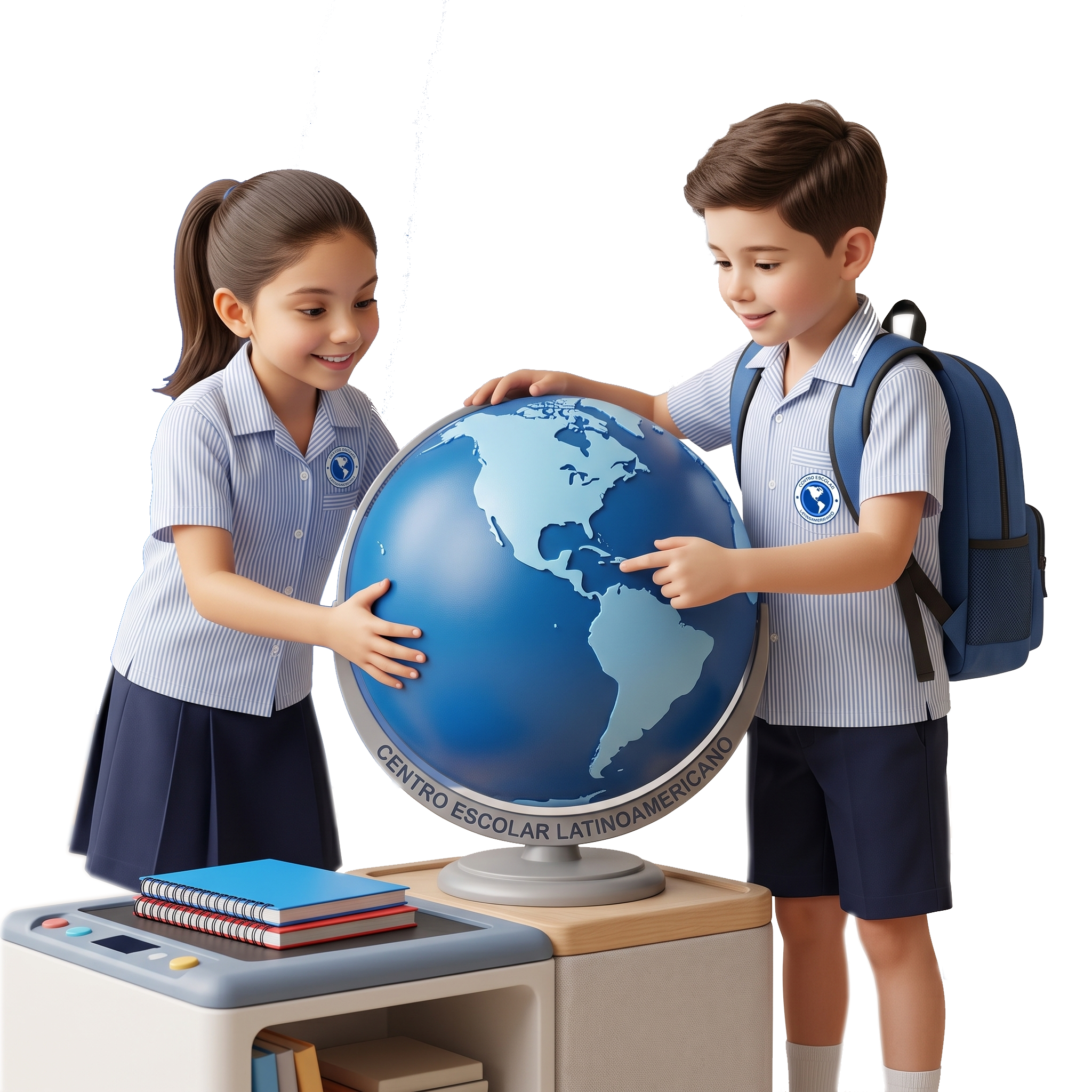 Alumnos del Centro Escolar Latinoamericano